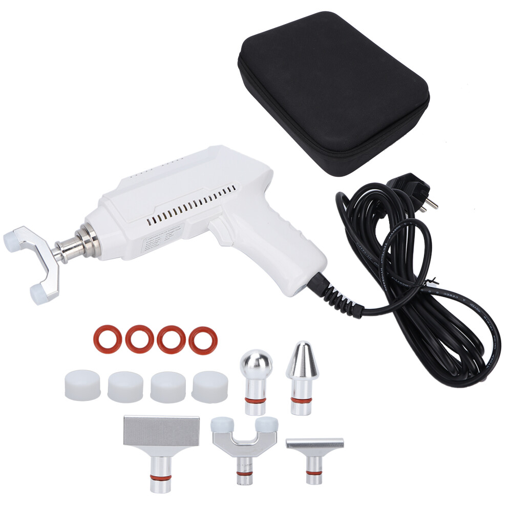 Portable Massager with Spine Correction Capability Electric Chiropractic Adjusting Tool Featuring Multifunction Massage Heads and Adjustable Strength