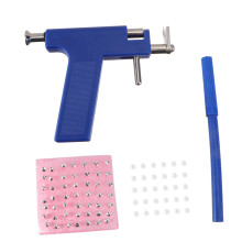 Ear Piercing Kit with Professional Gun, ReadytoUse for Ears Nose Navel, Multiple Stud Options