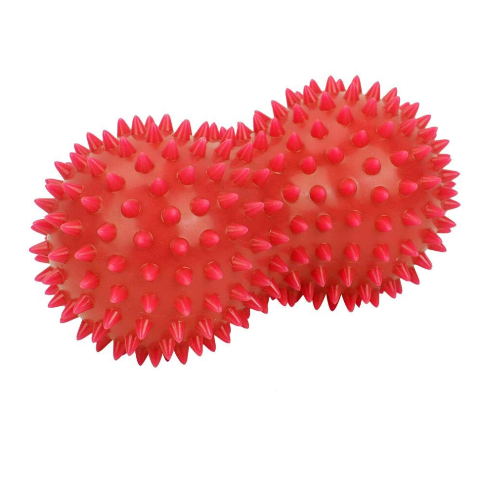 Massage Balls and Foot Massager for Plantar Fasciitis Relief, PVC Peanut Ball for Deep Tissue Therapy