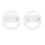 2x Controlador de volante SND-399 Interruptor Blanco 2