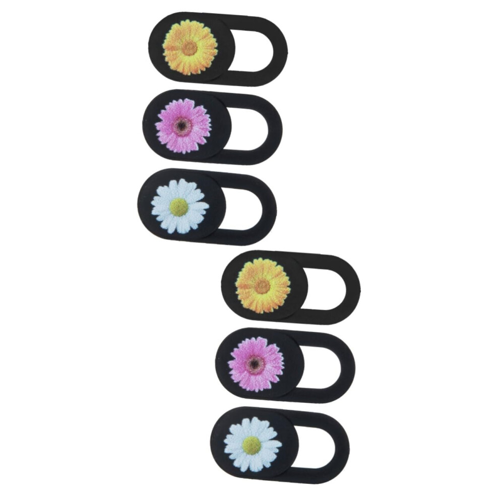 6Pcs Webcam Privacy Cover Ultrathin Camera Slider Shield For Laptop Tablet Smartphone Decorative Design Assorted Colors 9113335820654
