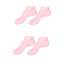 Moisturizing Toe Socks for Women with SEBS Foot Pads, Breathable Elastic Fit and Cushioning