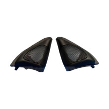 Car Tweeter Speaker Covers Front Door Trim ABS Pair for Left and Right with Enhanced Treble