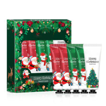 Hand Cream Set with Deep Hydration Winter Moisturizing Lotion Travel Size Holiday Gift for Women and Men