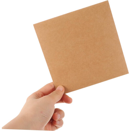 50Pcs CD DVD Storage Sleeves Durable Kraft Paper Envelopes Dustproof Scratch Protection 1