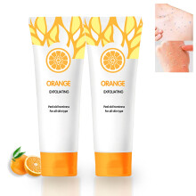 Exfoliating Gel with Natural Orange Peel Extract for Gentle Facial and Body Hydration