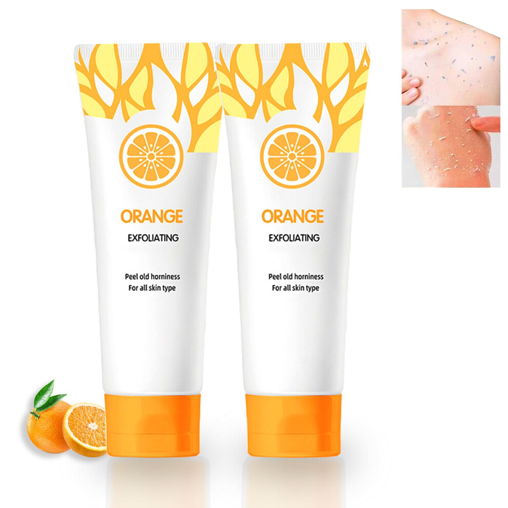 Orange Exfoliating Gel With Natural Peel Extract For Gentle Facial And Body Hydration