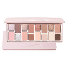 16 Color Eyeshadow Palette Matte and Glitter, Pink Brown Blue Smoky Shades, LongLasting Wear