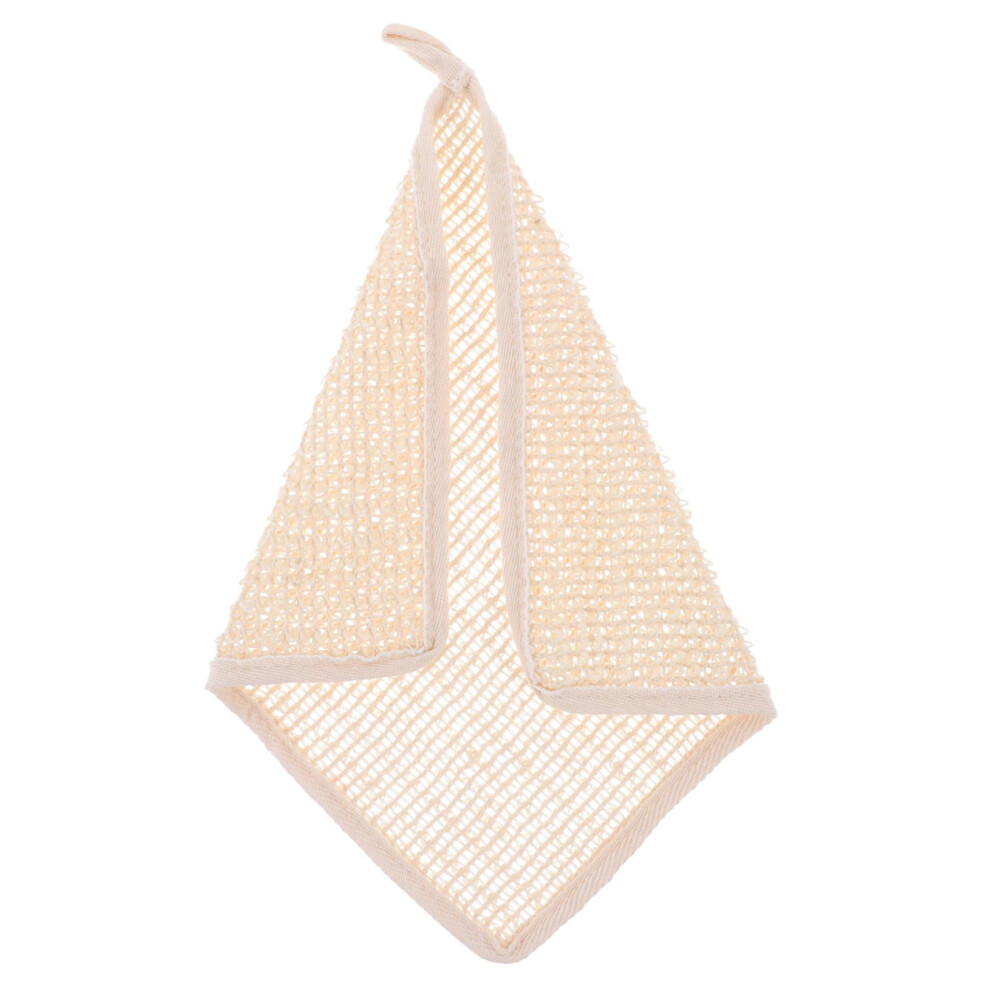 Exfoliating Washcloth for Body Scrubbing with Deep Cleansing Texture and Hanging Loop for Shower