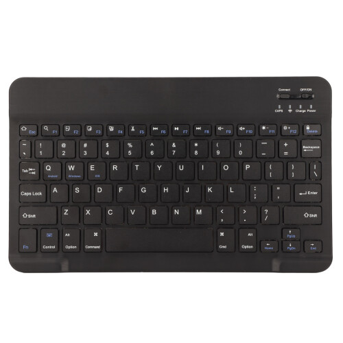 Wireless 10in Black Dual Mode 2.4G Bluetooth Rechargeable Keyboard Mouse Combo 2