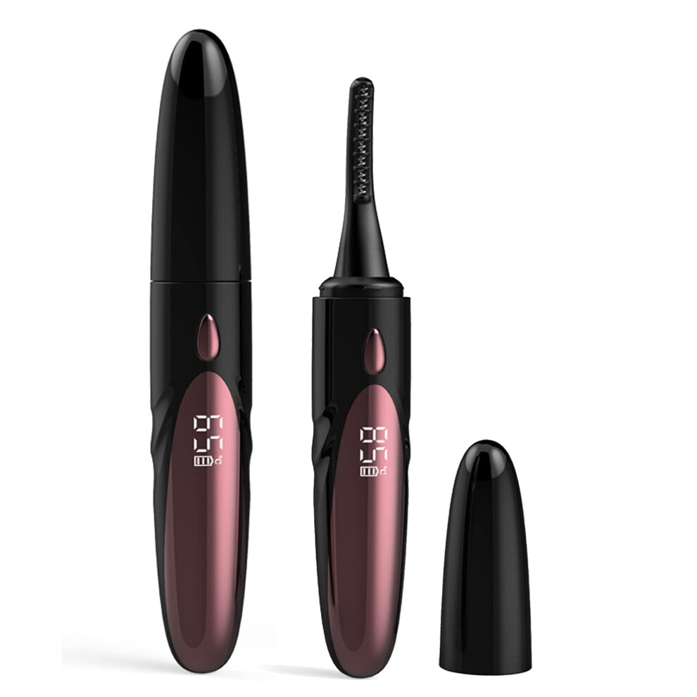 Heated Eyelash Curler Fast 10s HeatUp Electric Lash Curler 24h LongLasting TypeC USB Rechargeable
