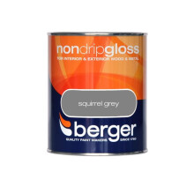 Berger - Non Drip Gloss 750ml - Squirrel Grey