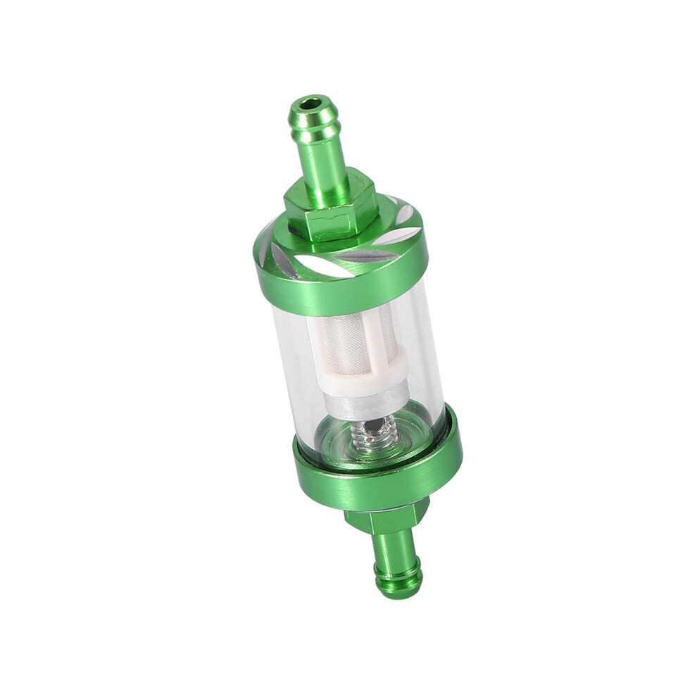 Motorcycle Fuel Filter 8Mm Aluminum Alloy Reusable Inline Fuel Filter For Atv Dirt Bike 9092120532197