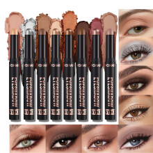 Eyeshadow Stick Set 8Pcs Waterproof SmudgeProof Metallic and Matte Cream Eye Brightener Pencils