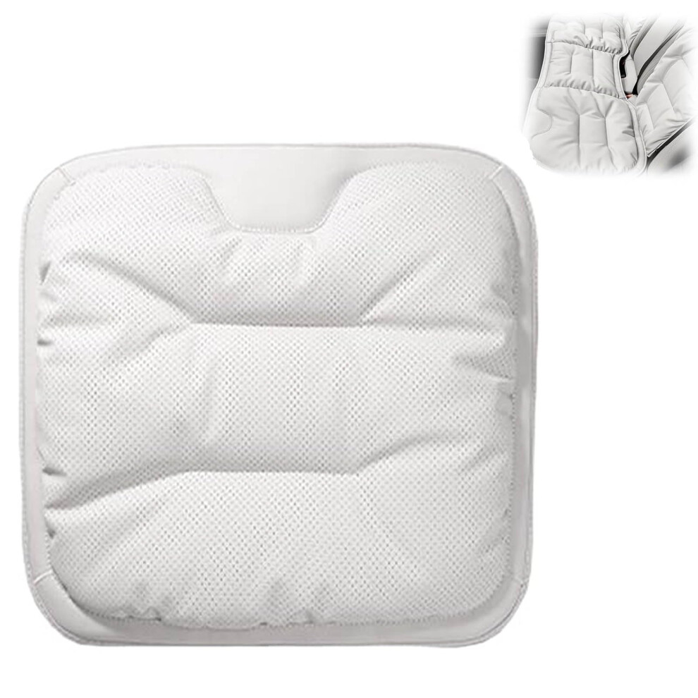 Car Seat Cushion Leather Front Cover With Memory Foam Comfort, Breathable Nonslip Protector 9455672032698
