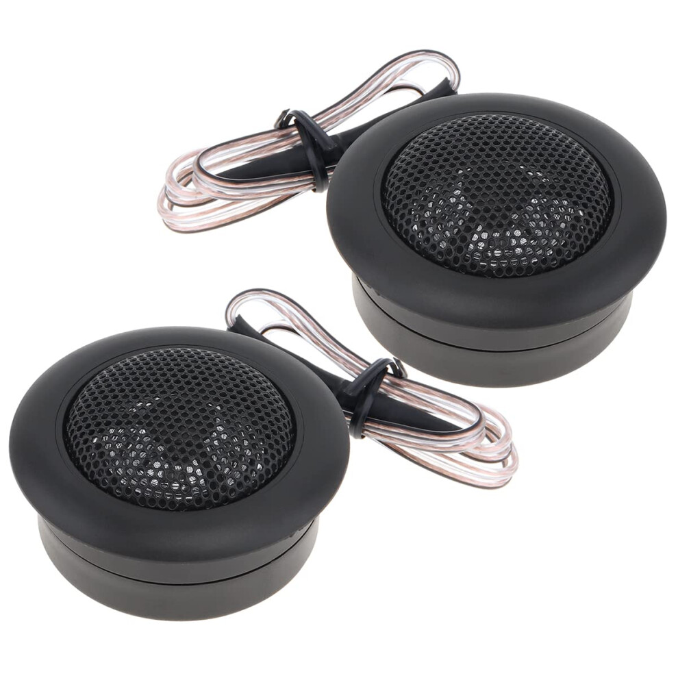 2Pcs 120W Car Tweeters 12V Mini Dome Speakers With Clear Stereo Sound And Efficiency Output 9113335821415