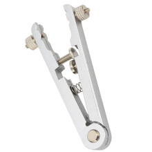 6825 Spring Bar Plier 10 Tips Metallic, V-Shaped