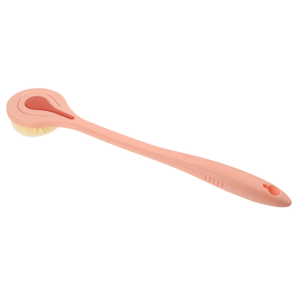 Long Handle Back Scrubber Shower Brush for Gentle Skin Exfoliation Dry and Wet Use