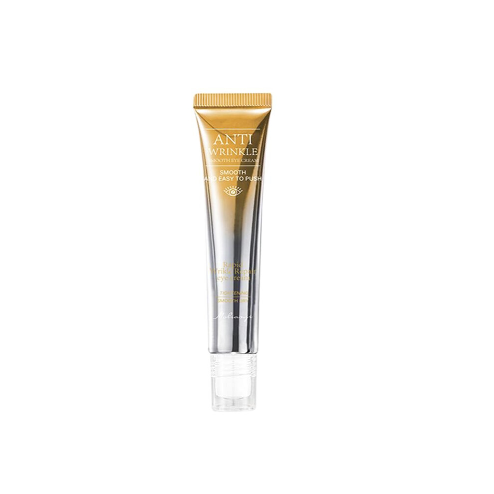 Dark/Gold Retinol Eye Serum With Hyaluronic Acid 360 Roller For Circles Puffiness And Wrinkles