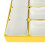 Stackable Acrylic Watch Parts Box 5 Compartments for Repair Tools Yellow 7