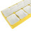 Stackable Acrylic Watch Parts Box 5 Compartments for Repair Tools Yellow 10