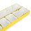 Stackable Acrylic Watch Parts Box 5 Compartments for Repair Tools Yellow 8