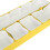Stackable Acrylic Watch Parts Box 5 Compartments for Repair Tools Yellow 12