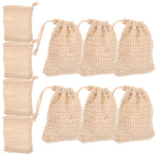 Soap Saver Bag 10pcs Cotton Mesh Pouches for Rich Lather and Gentle Skin Exfoliation