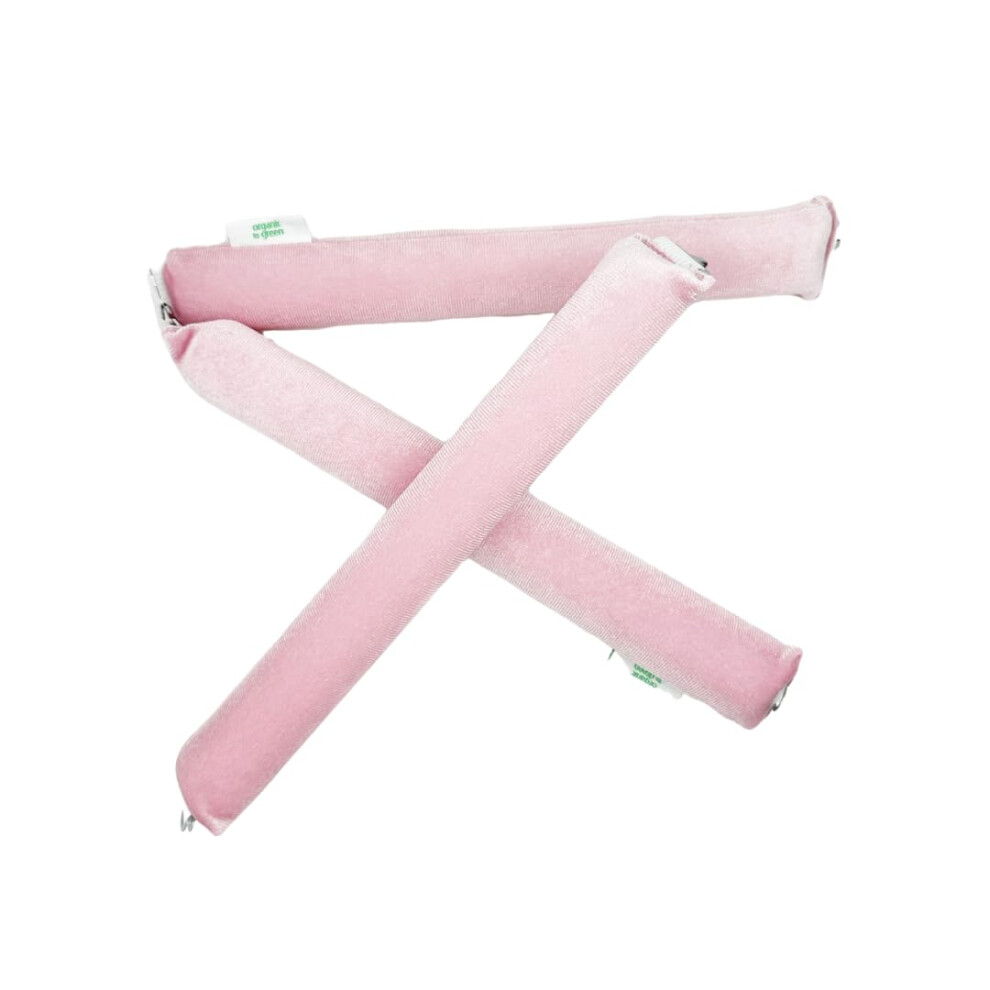 Heatless Curls Set 3pc Soft Velvet No Heat Hair Curlers for Overnight Styling and All Hair Types
