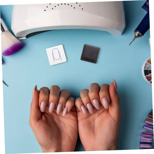 Nail Art Practice Stamper for Beginners Professional Manicure Training Tool Easy Clean Surface 2