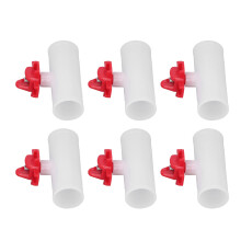 Poultry Drinking System 20 Sets Auto Nipple Cups & T Joints for Chickens G3/4