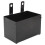 Motorcycle Battery Box with Rustproof Black Coating, Universal ATV Holder for Quick Tool Installation 1