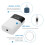 Pompe à oxygène Type 2 2600 mAh 30-100 L USB blanc 3