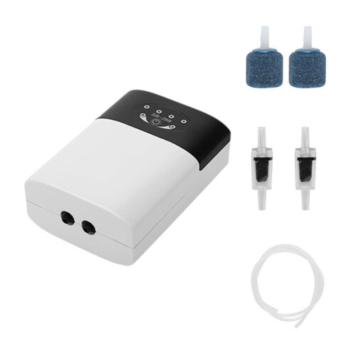 Portable USB Fish Tank Oxygen Pump 3L/min, 30L, White 1