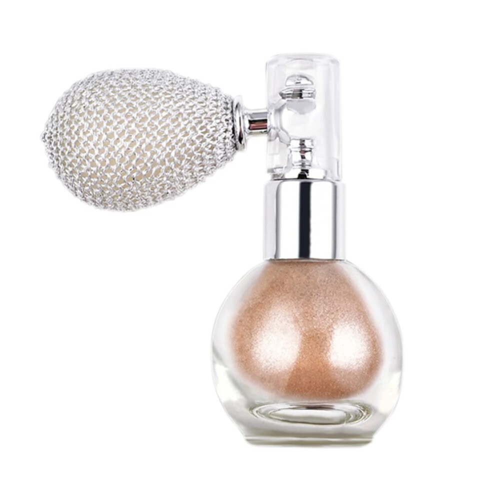 Pink Glitter Spray For Hair And Body Â Long Lasting Shimmer In Pearly Lustre, Champagne, Nude Bronze