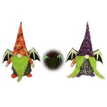 2 Halloween Gnóm Plüss Játék, 30 cm, Őszi Dekoráció és Ajándék