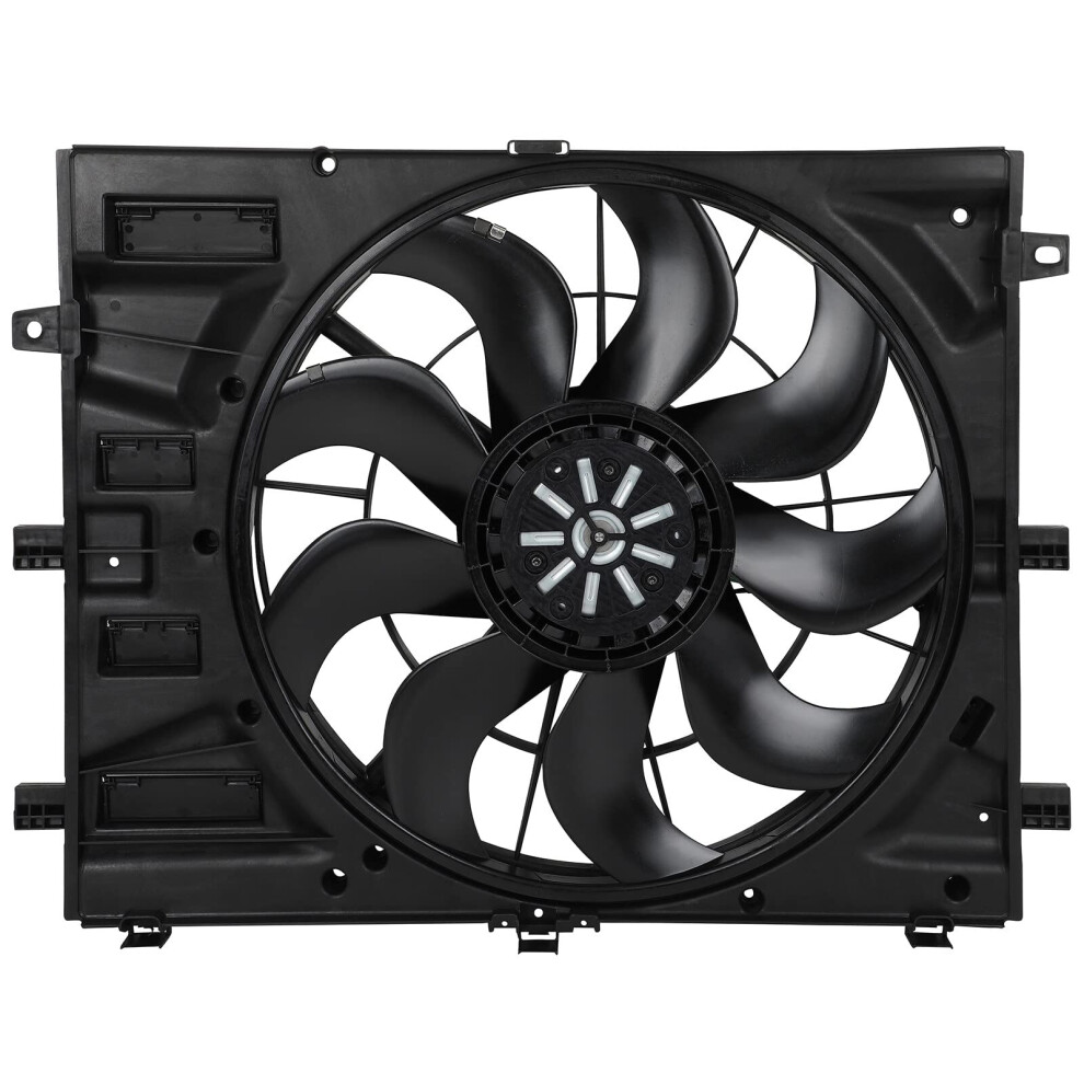 Radiator Fan Assembly For 20202022 Chevy Equinox And Gmc Terrain, Efficient Quiet Cooling 9092120533859