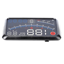 Car HUD Display 5.5 Inch OBD2 Digital Speedometer with RealTime Vehicle Data and Speed Alerts