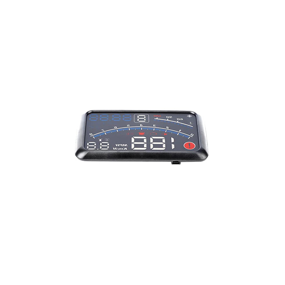 Car Hud Display 5.5 Inch Obd2 Digital Speedometer With Realtime Vehicle Data And Speed Alerts 9455672034012