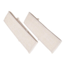 2pcs Natural Loofah Back Scrubber for Gentle Exfoliation and Deep Body Cleansing in Shower