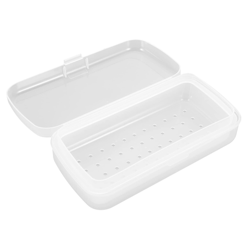 Nail Tool Sterilizer Box with Easy Clean Detachable Tray for Manicure Tools and Nail Salons
