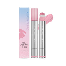 Liquid Blush Stick Peach, LongLasting Buildable Color, Lightweight Blendable Vegan Cheek Tint