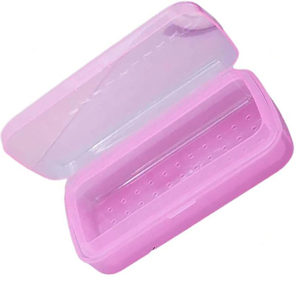Large Capacity Transparent Nail Tool Sterilizer Box for Safe Hygienic Manicure and Easy Cleaning