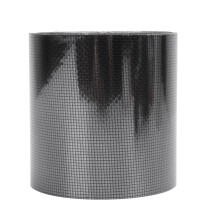 Außen-Mesh-Reparaturband Selbstklebend für Zeltfenster Tür Bettnetz Schwarz