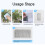 Self-Adhesive Window Screen Mesh Patch Roll 80mm x 6.1m Gray 5