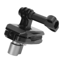 Silberner Aluminium-Windschutzclip für Action 4/5 Cam