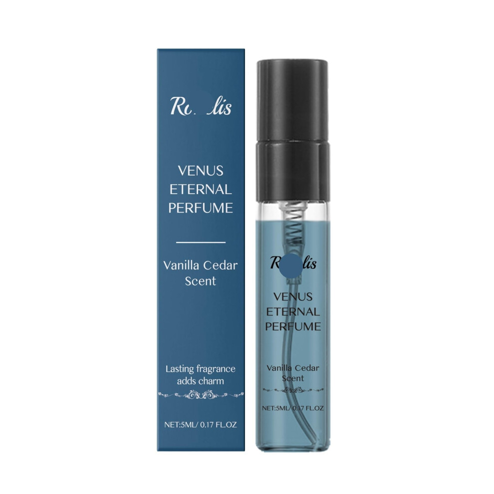 Blue Men's Cologne Vanilla Cedar Perfume Long Lasting Gentleman's Fragrance For Date Night 2Pcs