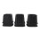 Gummimöbelfüße, 4 Stück, 6er-Pack, Schwarz 1