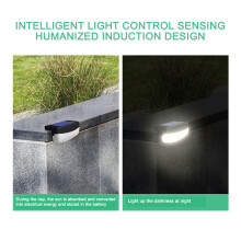 Solar Powered Step Light for Outdoor Stairs