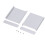 Aluminium Waterproof Junction Box Split Type, Silver, 67x75x16mm 14